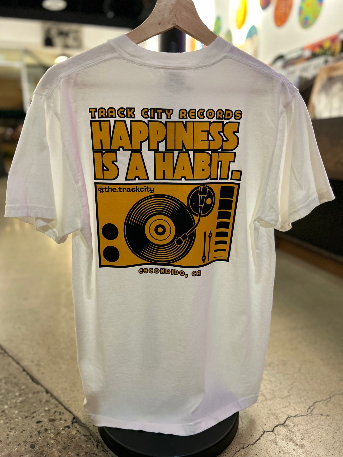 TCR “Happiness is a Habit” Tee