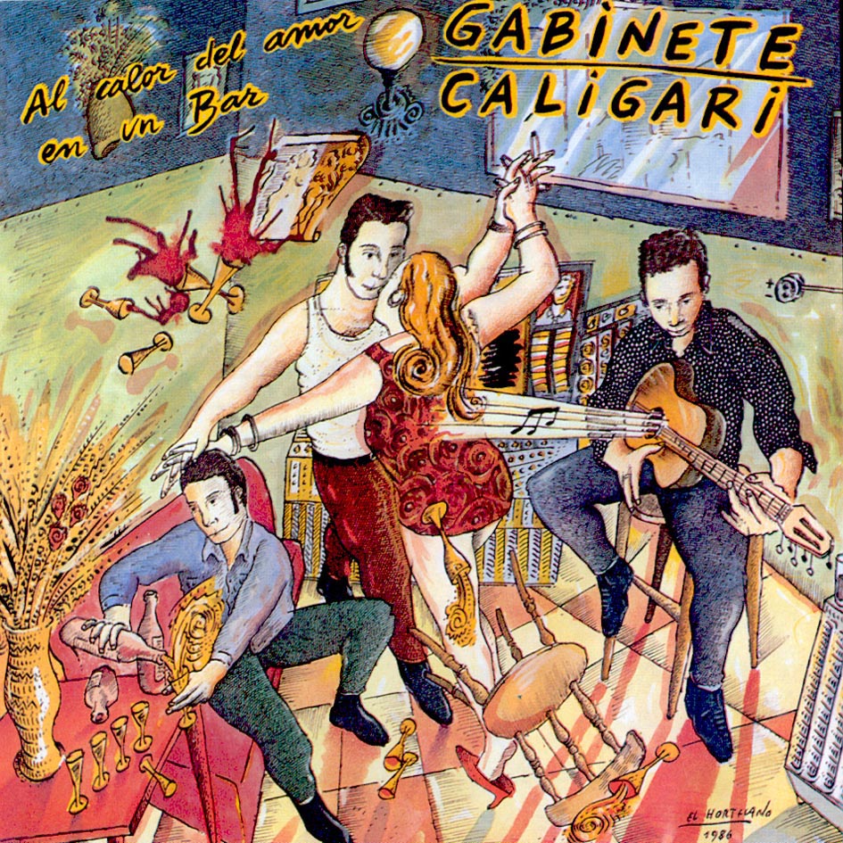 Gabinete Caligari - Al Calor Del Amor En Un Bar - Red Transparent