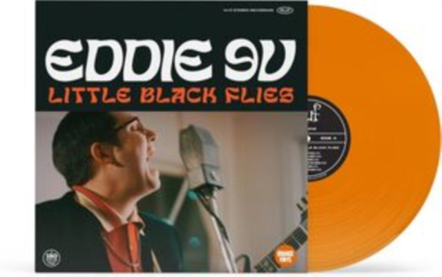 Eddie 9V - Black Flies - Orange