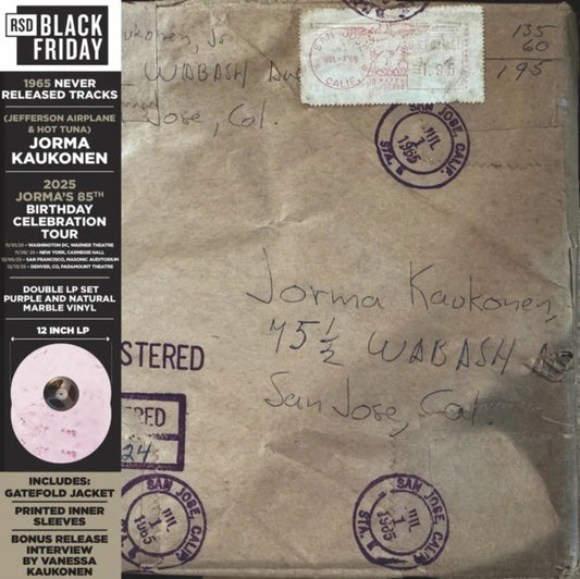 Jorma Kaukonen - Wabash Avenue: 1965 Never Released Tracks (Rsd)