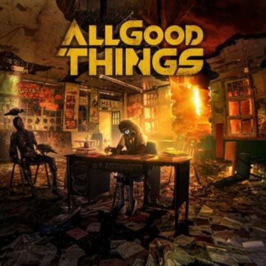 All Good Things - Hope In Hell - Translucent Orange & Black