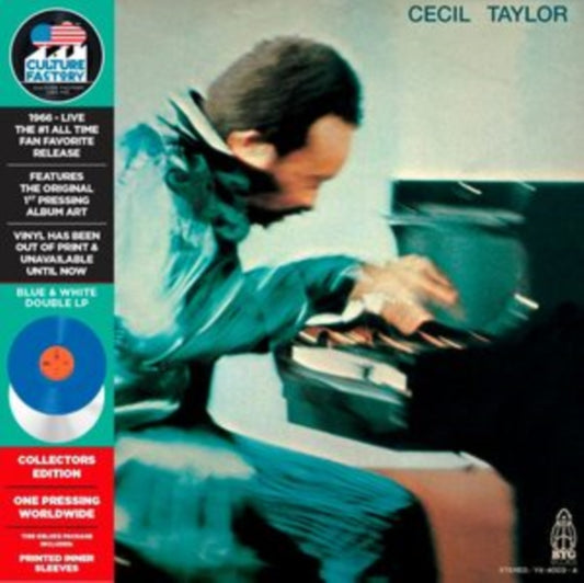 Cecil Taylor - Student Studies - Blue & White