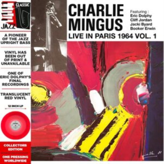 Charlie Mingus - Live In Paris 1964 Vol. 1 - Translucent Red