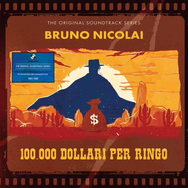 Bruno Nicolai - 100000 Dollari Per Ringo - O.S.T. - Orange Vinyl