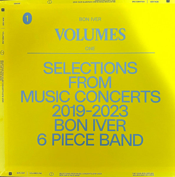 Bon Iver - Volumes: One Selections From Music Concerts