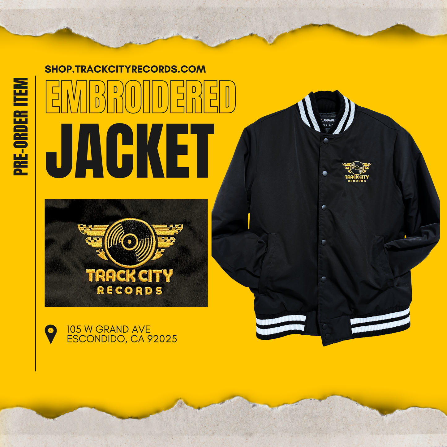 TCR Varsity Jacket (PRE-ORDER)