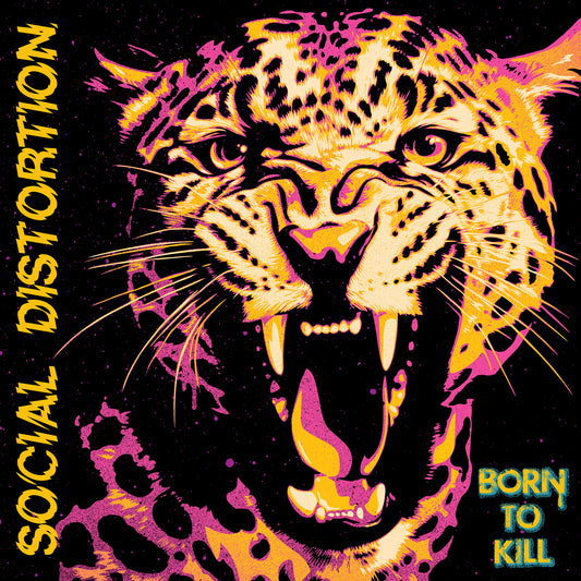 Social Distortion - Born To Kill (Iex) Pink & Yellow