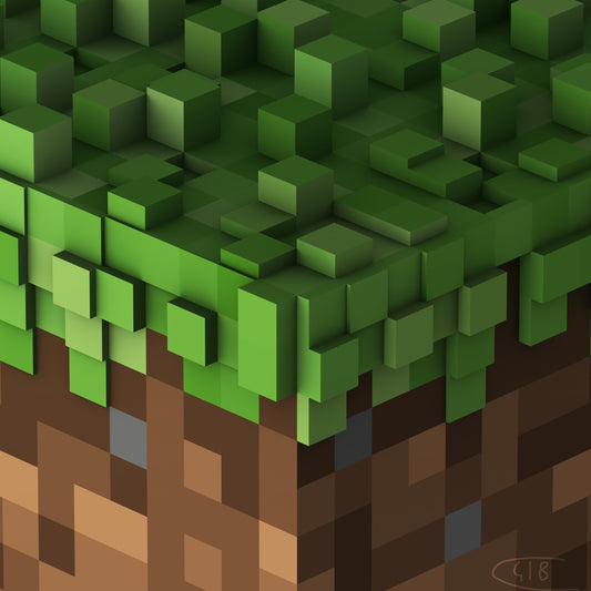C418 - Minecraft Volume Alpha - Transparent Green